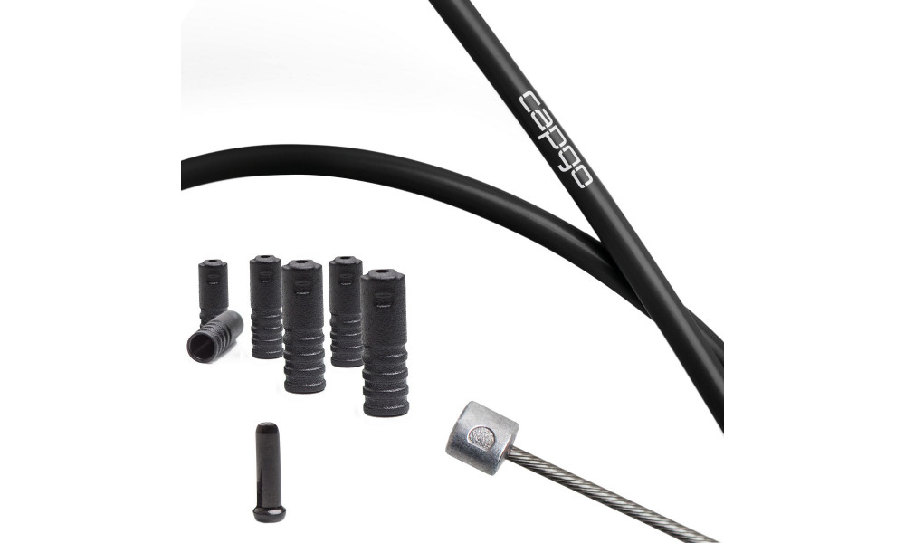 Комплект тросов переключателя Capgo BL stainless PTFE ECO "1x long" for Shimano/Sram MTB 1x11 & 1x1 