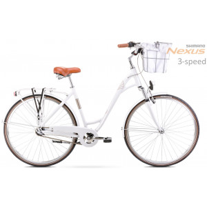 Bicycle Romet Art Deco Eco white