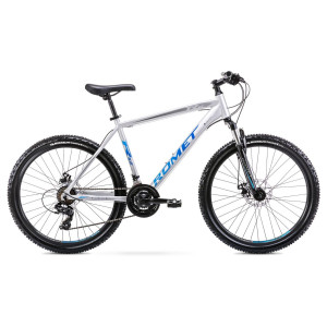 Велосипед Romet Rambler R6.2 26" 2022 silver-blue