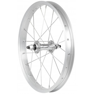 Переднее колесо 16" steel hub, alloy singlewall rim 20H