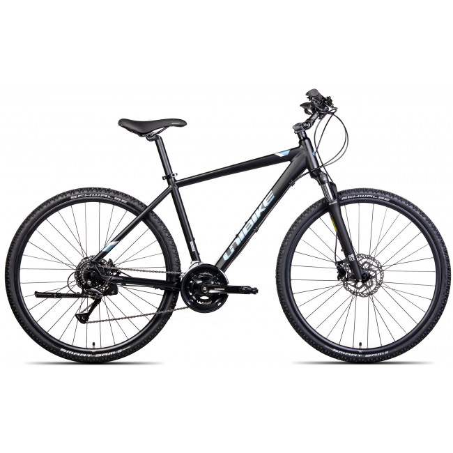 Велосипед Unibike Flash GTS 2024 black-17"