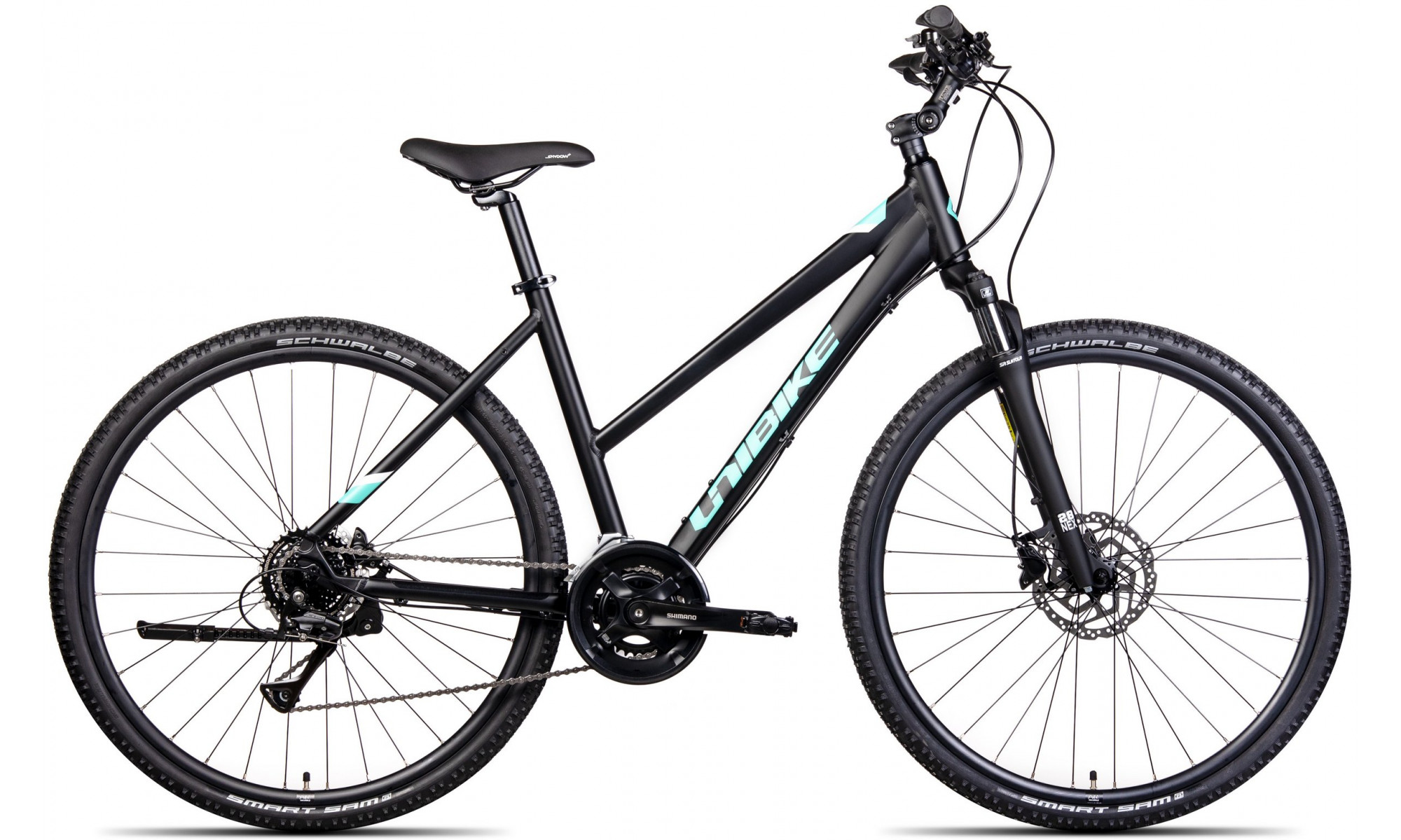 Велосипед Unibike Flash LDS 2024 black-17" 