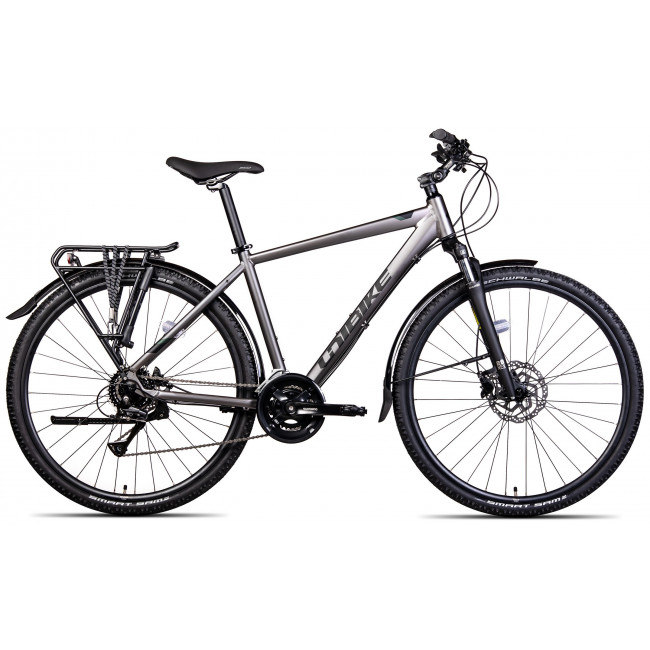 Велосипед Unibike Flash EQ GTS 2024 graphite-17"