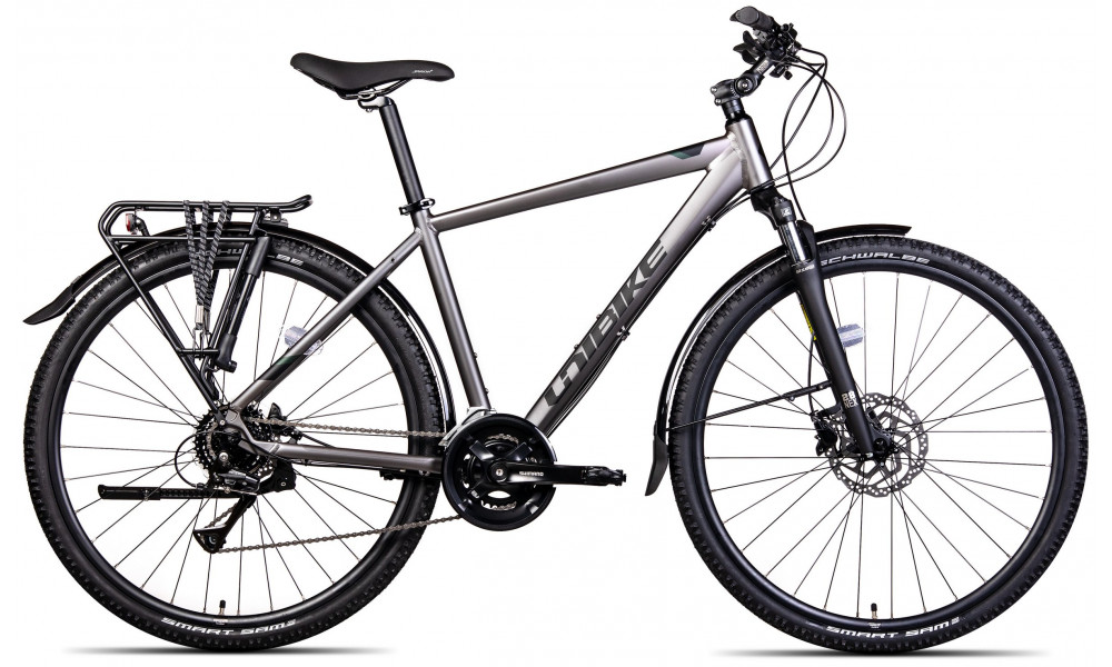 Велосипед Unibike Flash EQ GTS 2024 graphite-17" 