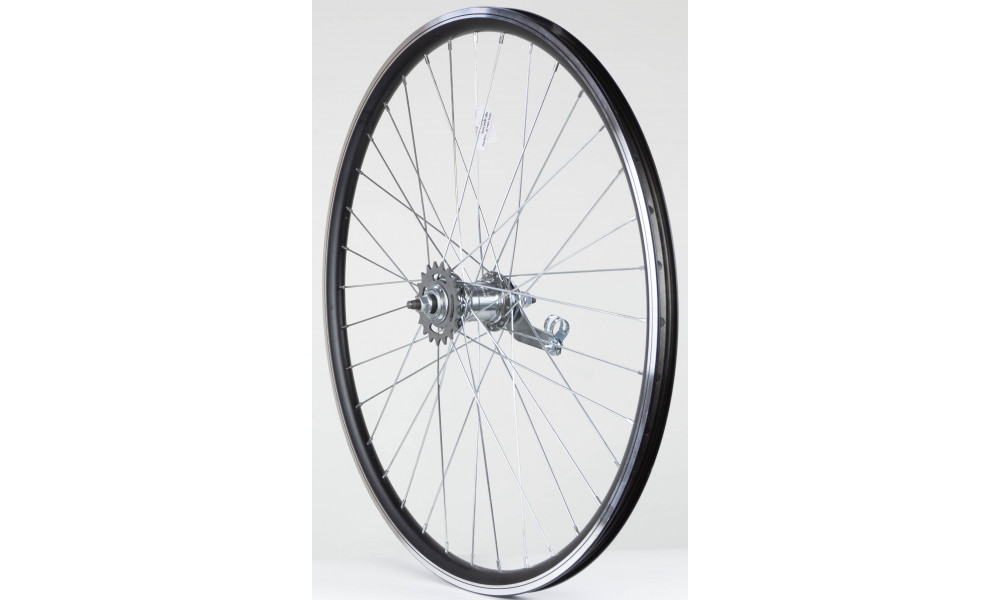 Заднее колесо 26" Velosteel single speed hub, DoubleWall black rim 