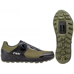 Cycling shoes Northwave Corsair 2 MTB AM green forest-black