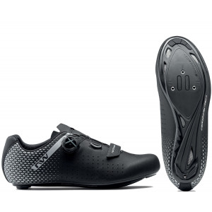 Cycling shoes Northwave Core 2 Wide black-silver