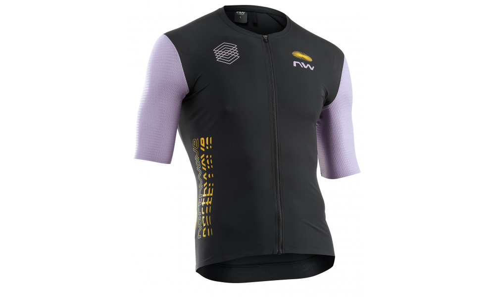 Jersey Northwave Force Full Zip S/S black - 1