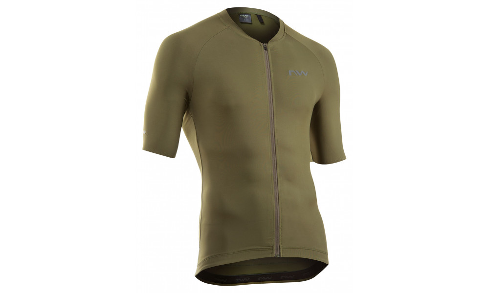 Jersey Northwave Force Full Zip S/S black - 1