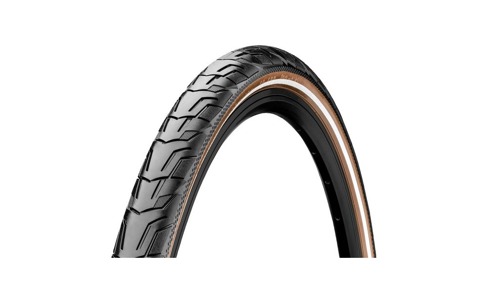 Tire 28" Continental RIDE City 37-622 black/brown reflex 