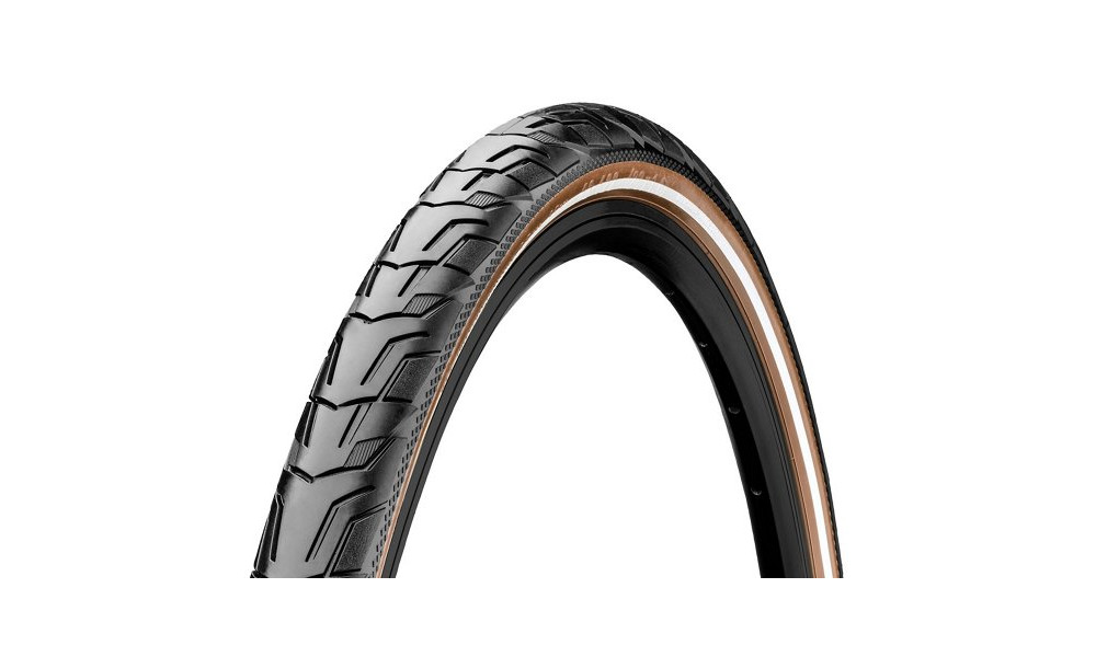 Tire 28" Continental RIDE City 37-622 brown/brown reflex - 1