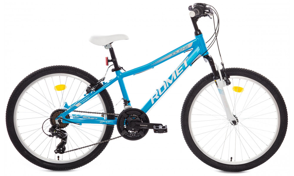 Bicycle Romet Jolene 24 2024 turquoise-pink 