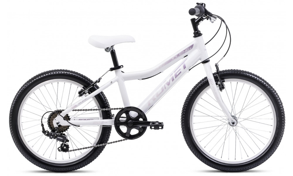 Bicycle Romet Jolene 20 KID 1 2025 white-purple 