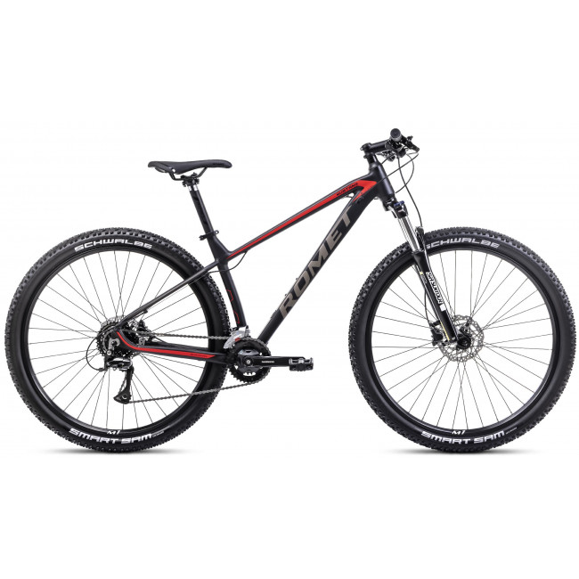 Bicycle Romet Mustang M1 2024 black-red