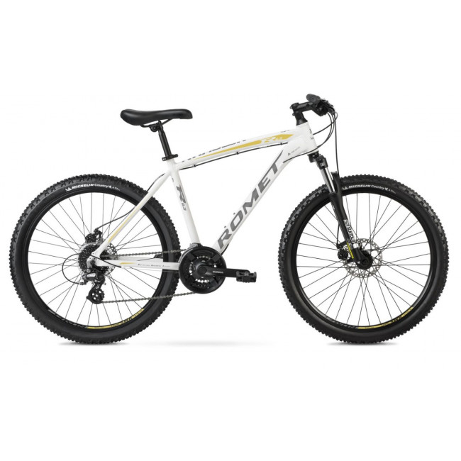 Bicycle Romet Rambler R6.3 2025 white-gold