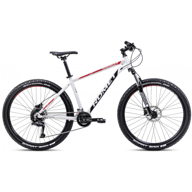 Bicycle Romet Rambler R7.2 CS 2025 white-red-black