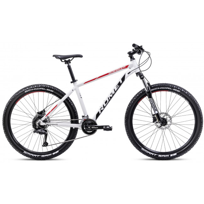 Велосипед Romet Rambler R7.2 CS 2024 white-red-black