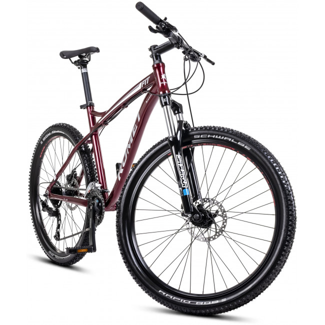 Bicycle Romet Rambler FIT 26 2024 bordo-silver