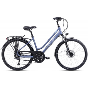 Велосипед Romet Gazela 26 3 CS 2024 dark blue-bright blue