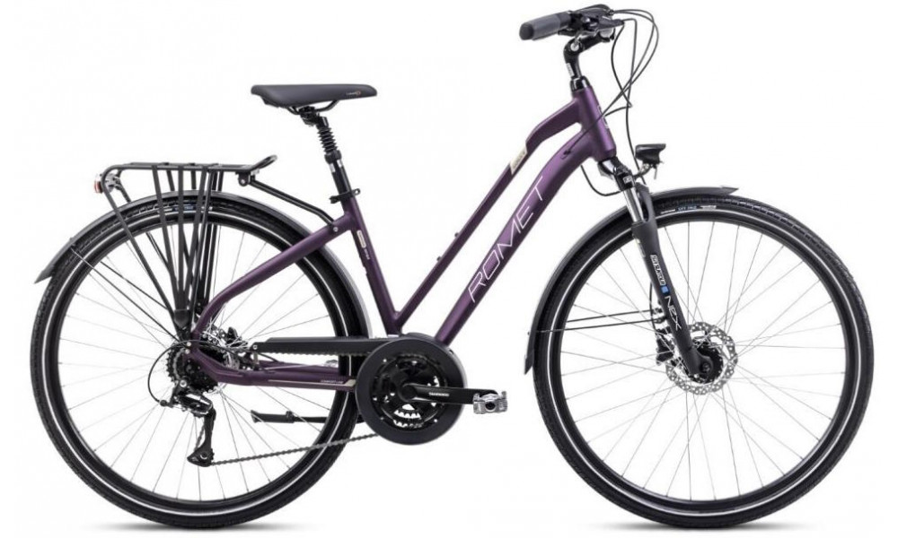 Bicycle Romet Gazela 6 2024 violet-champane 