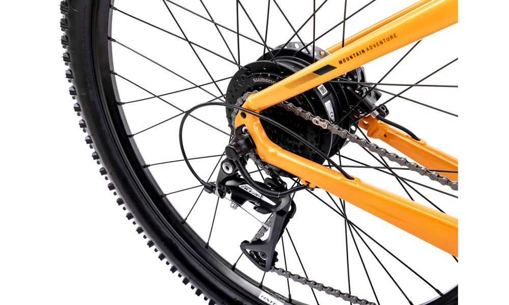 E-bike Romet e-Rambler 1.0 504WH 2024 orange-grafi - 7