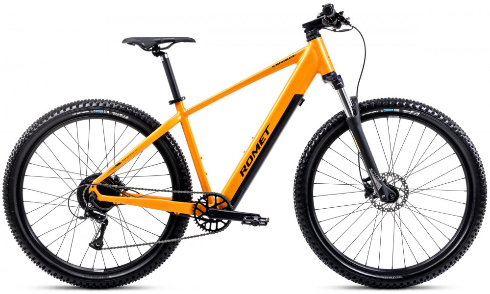 E-bike Romet e-Rambler 1.0 504WH 2024 orange-grafi - 8