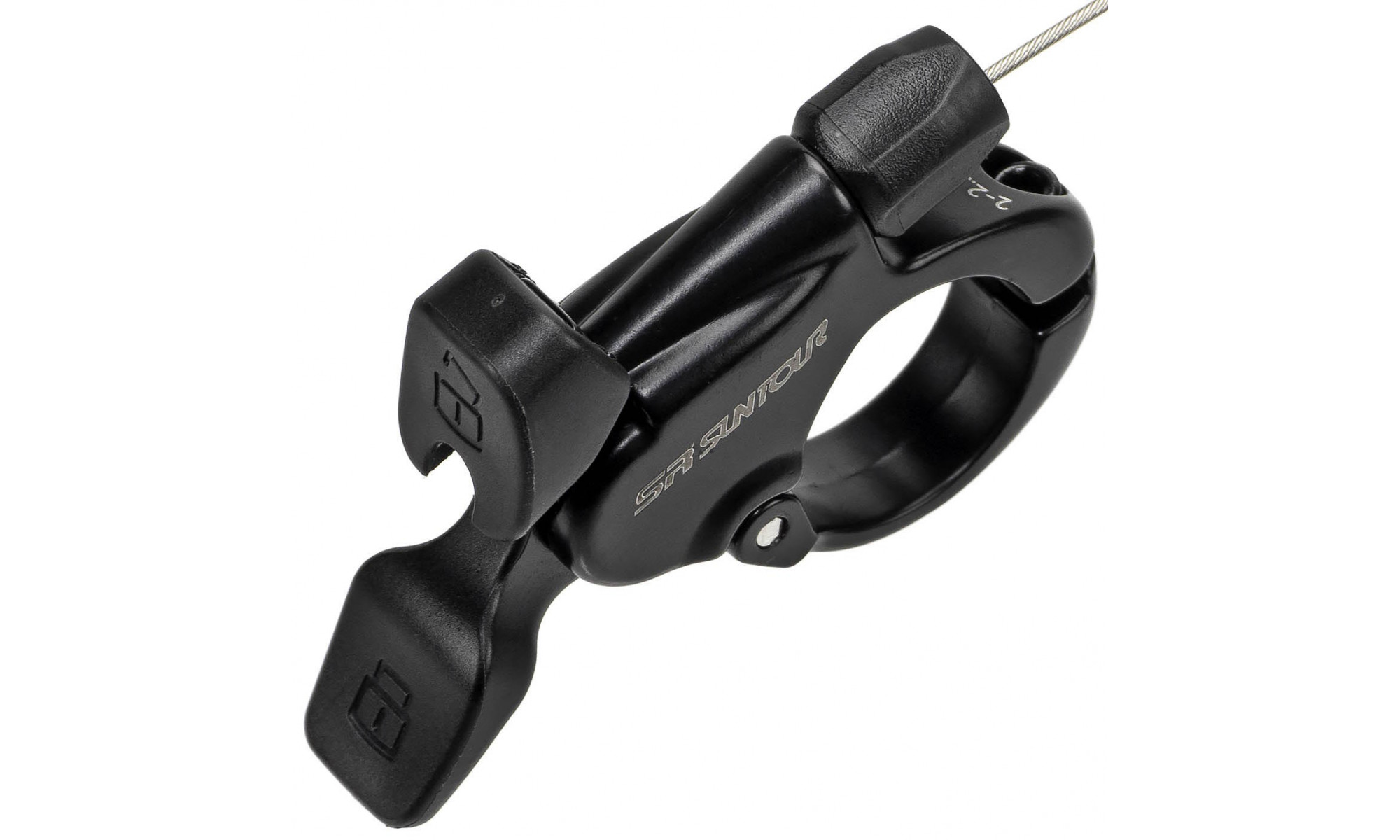 Ручка блокировки вилки SR Suntour Remote U-type 22mm clamp (RL-22-S-U-2C) - 1