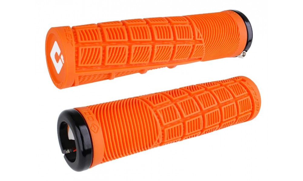 Grips ODI Reflex v2.1 MTB Lock-on 135mm White/Orange 