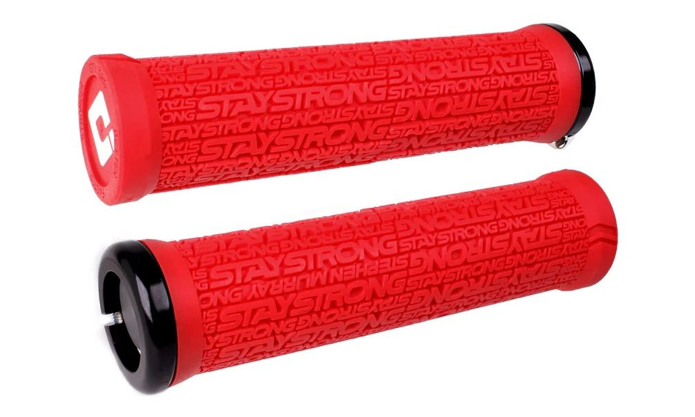 Grips ODI Stay Strong v2.1 Lock-On Red/Black 