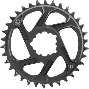 Ļåšåäķ’’ ēāåēäą SRAM MTB Eagle X-Sync2 Direct Mount alu 11-speed 6mm offset 34T black