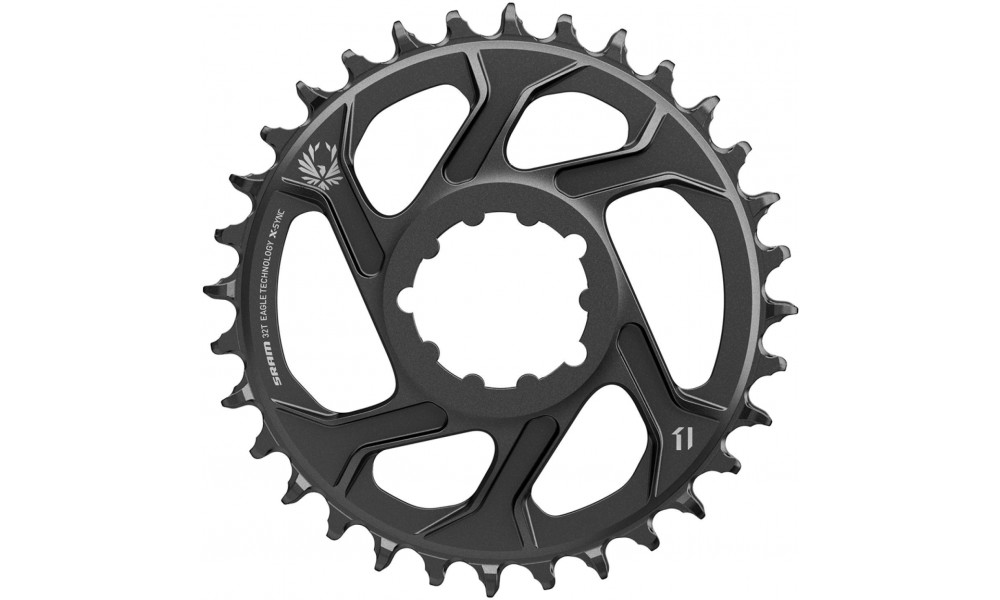 Chainring SRAM MTB Eagle X-Sync2 Direct Mount alu 11-speed 3mm offset 32T black 