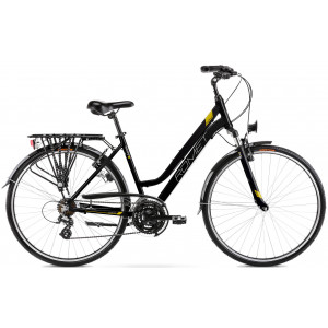 Bicycle Romet Gazela 28" 2023 black-gold