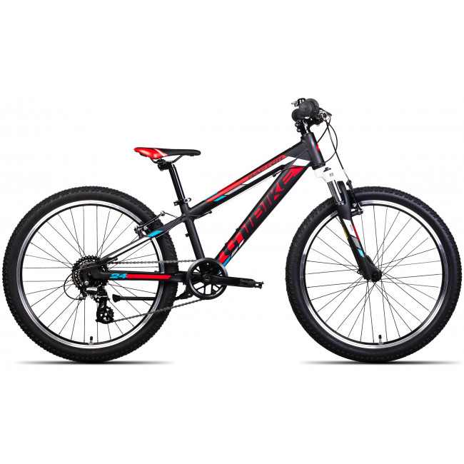 Велосипед Unibike Raptor 24 2024 black-red