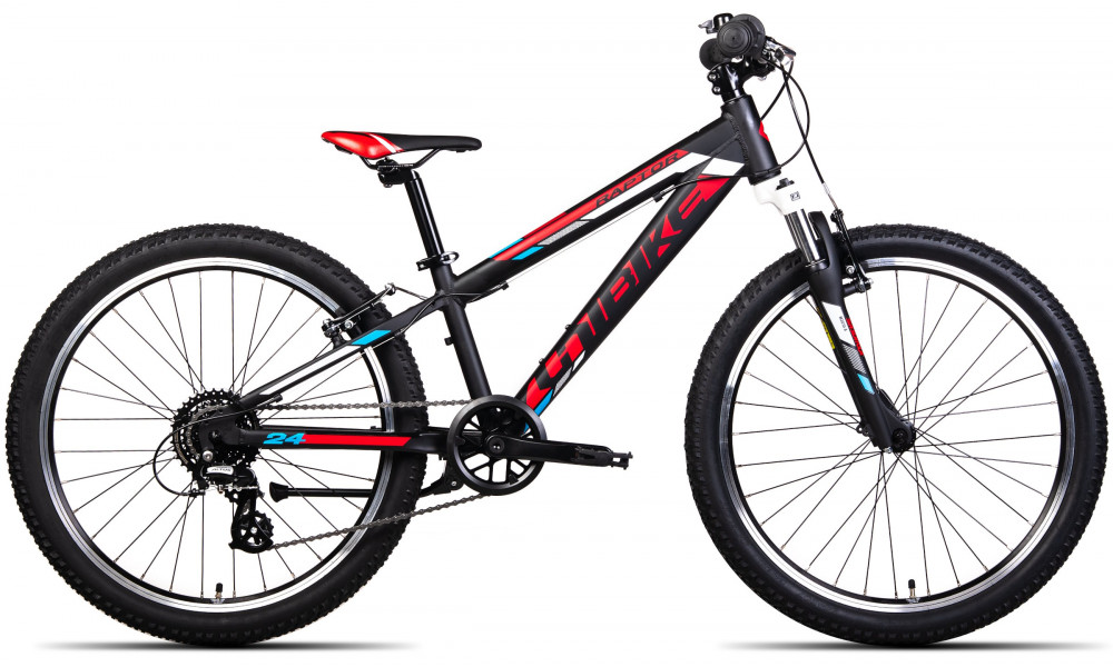 Bicycle Unibike Raptor 24 2024 black-red 