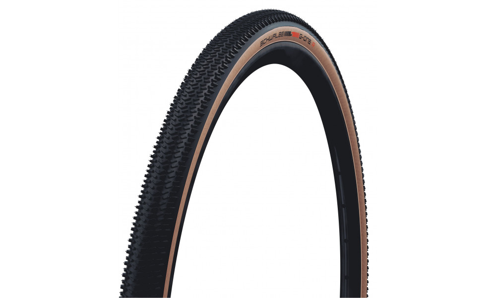 Шина 27.5" Schwalbe G-One R HS610, Evo Fold. TLE 45-584 / 27.5x1.70 Super Race Transparent Skin - 1