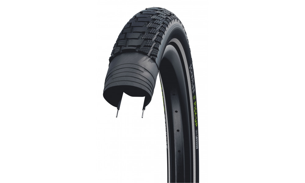 Шина 20" Schwalbe Pick-Up HS609, Perf Wired 65-406 / 20x2.60 Super Defense - 5