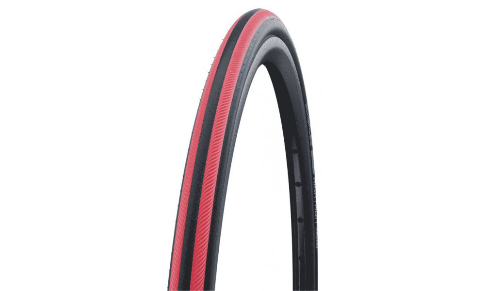 Шина 24" Schwalbe Rightrun HS387, Active Wired 25-540 / 24x1.00 Red Stripes 