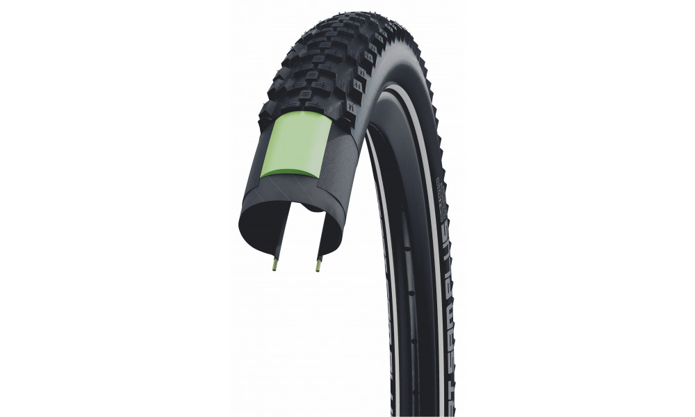 Шина 27.5" Schwalbe Smart Sam Plus HS624, Perf Wired 54-584 / 27.5x2.10 DD Reflex - 2