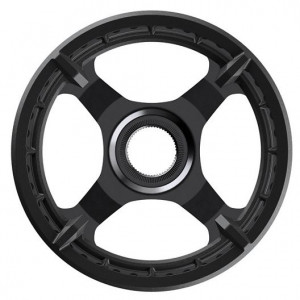 Передняя звезда Shimano STEPS CR-ET600 Direct-Mount with double chainring guard