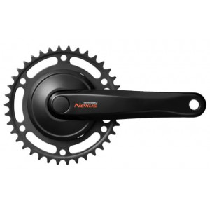 Блок передних звезд Shimano Nexus FC-C6000 170mm 1-speed black