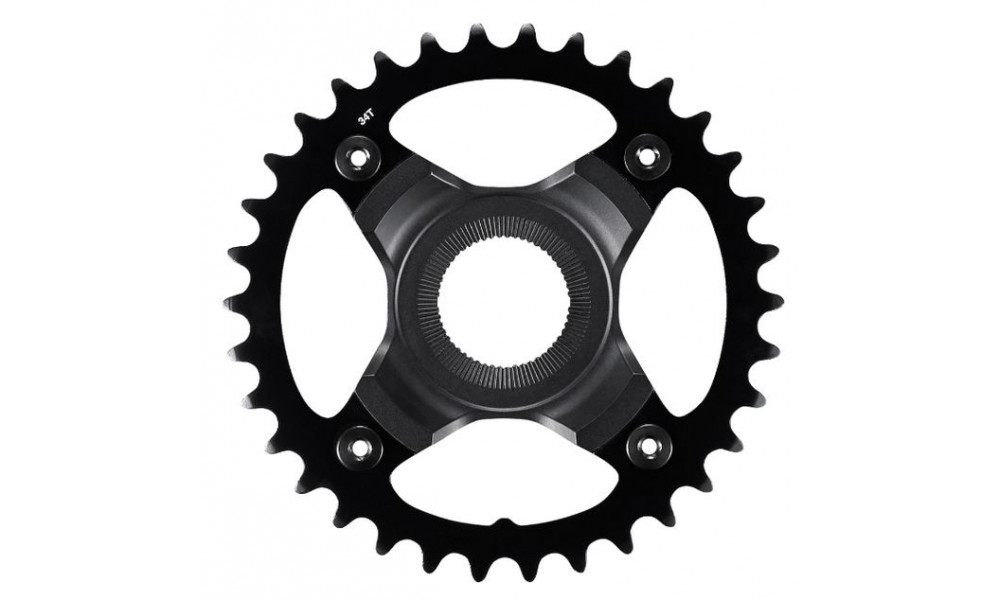 Передняя звезда Shimano STEPS SM-CRE70-B 104mm black 55mm 9/10/11-speed 