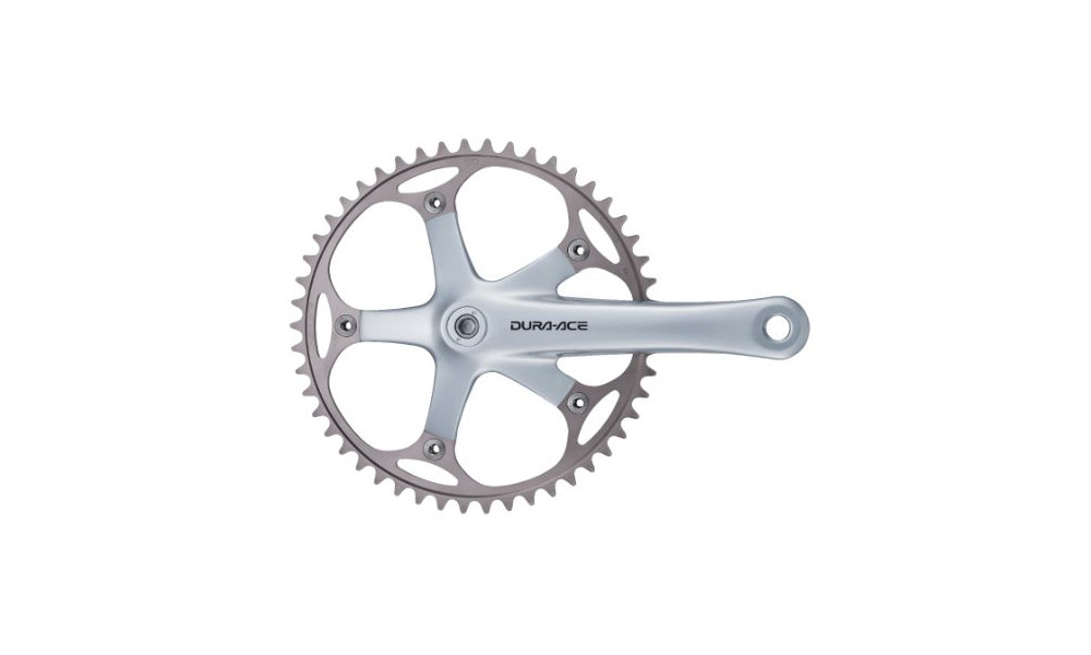 Crank arms Shimano DURA-ACE FC-7710 170mm silver 1-speed 