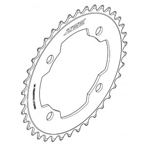 Передняя звезда Shimano ZEE FC-M640 104mm 10-speed