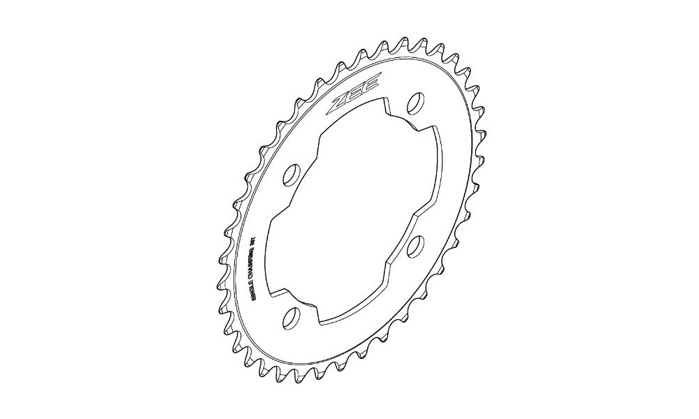 Chainring Shimano ZEE FC-M640 104mm 10-speed 