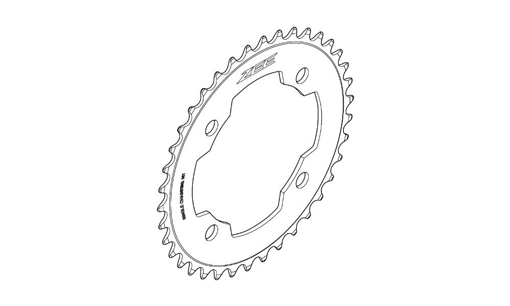 Chainring Shimano ZEE FC-M640 104mm 10-speed 