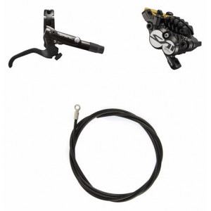 Disc brake set rear Shimano SAINT BL-M820-B (R) + BR-M820 (R) Metal J-kit