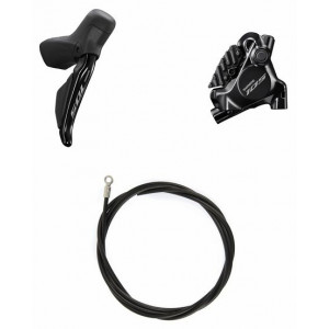 Дисковые гидравлические тормоза задниe Shimano 105 Di2 T-R7170 (R) + BR-R7170 (R)