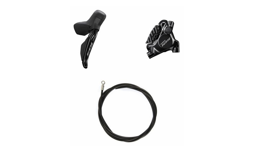 Дисковые гидравлические тормоза задниe Shimano 105 Di2 T-R7170 (R) + BR-R7170 (R) 