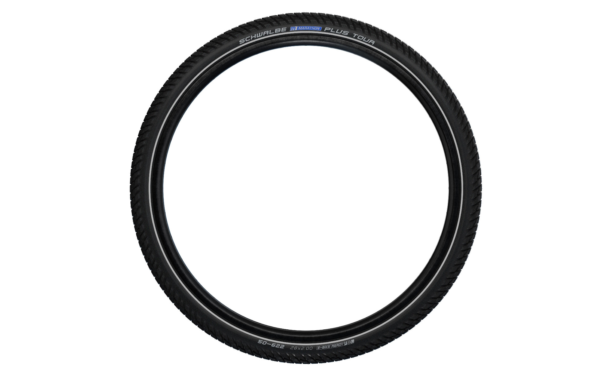 Шина 28" Schwalbe Marathon Plus Tour HS 619, Perf Wired 40-622 / 28x1.50, 700x38C Addix Black-Reflex - 4