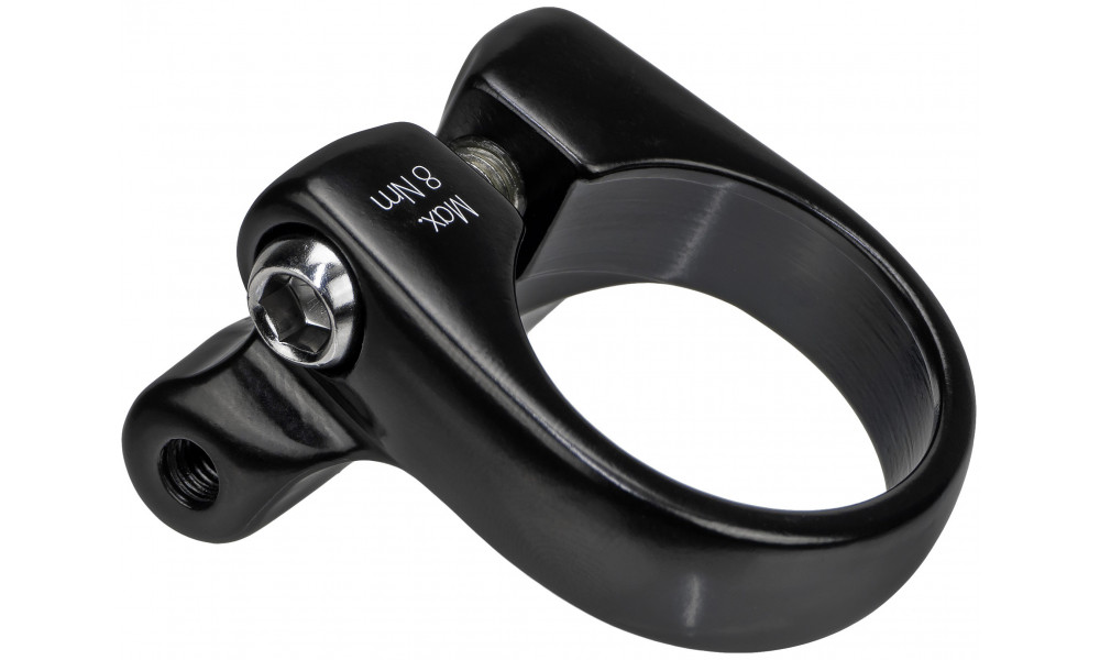 Seat post clamp Azimut + carrier clamp 31.8mm black 